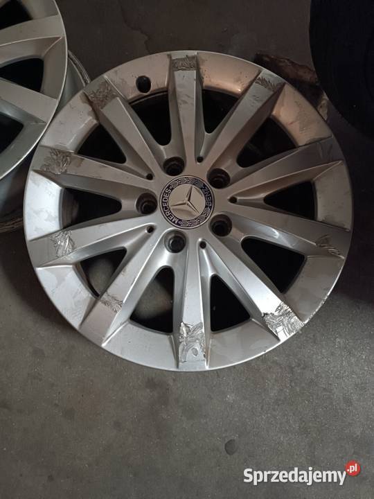 Alufelgi Mercedes 16 Wieluń sprzedam