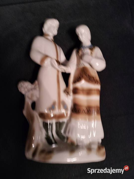 Figura porcelanowa Ukraina kozak i panna zachodniopomorskie Choszczno