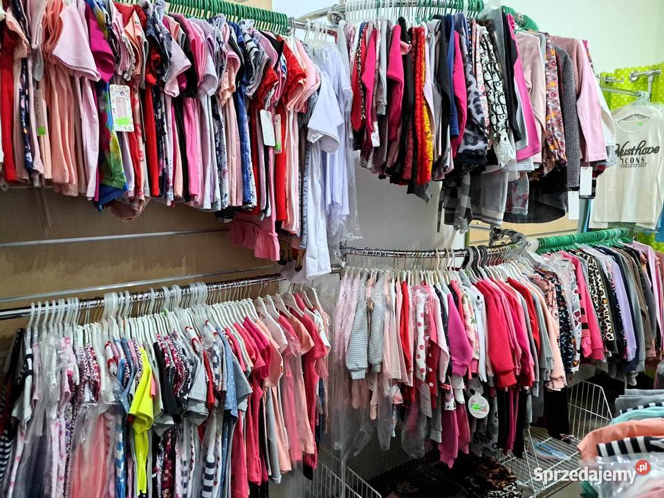 Odzież dziecięca likwidacja sklepu uniseks Złotniki Kujawskie