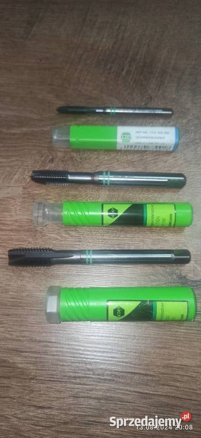 reca zestaw gwintownikow do nierdzewki