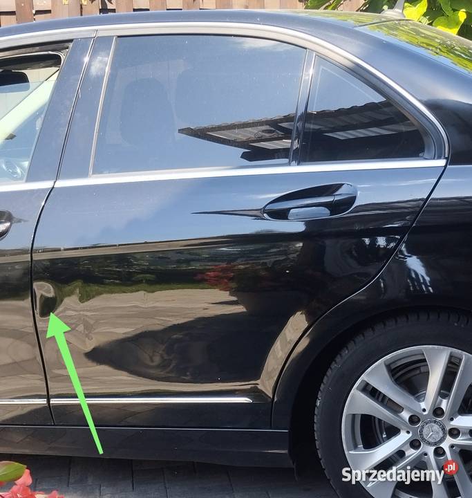 Drzwi lewy tył Mercedes w204 sedan kolor 197 Leżajsk