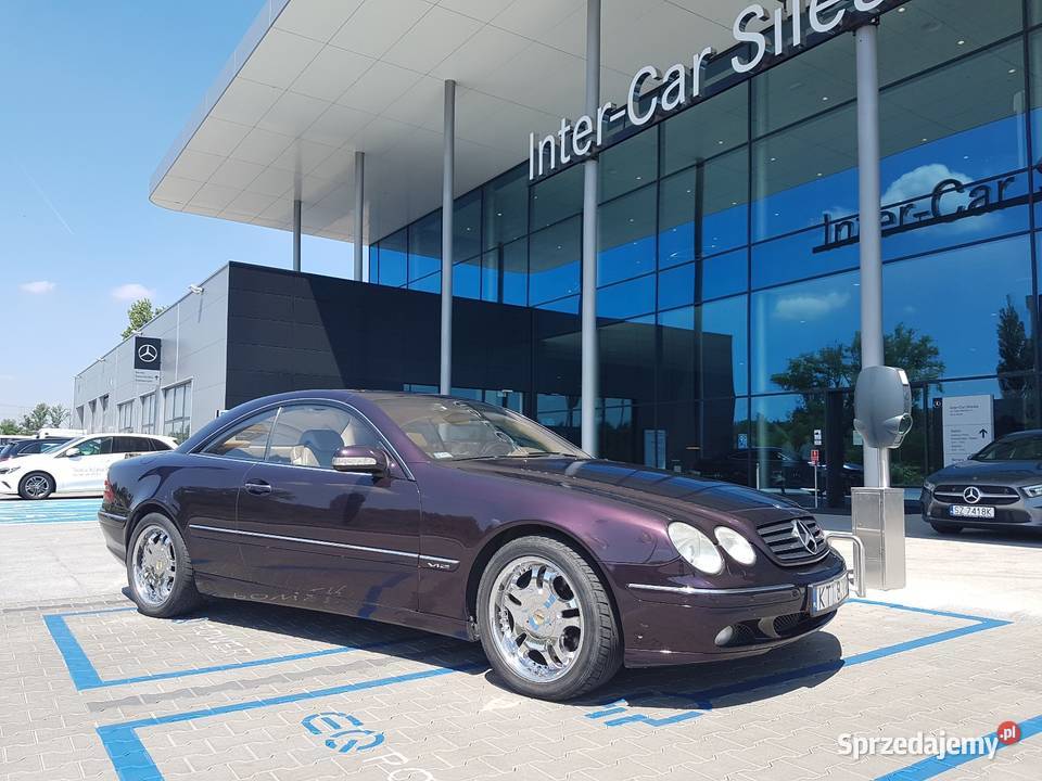 Mercedes CL600 V12 Salon Polska bezwypadkowy Gliwice sprzedam