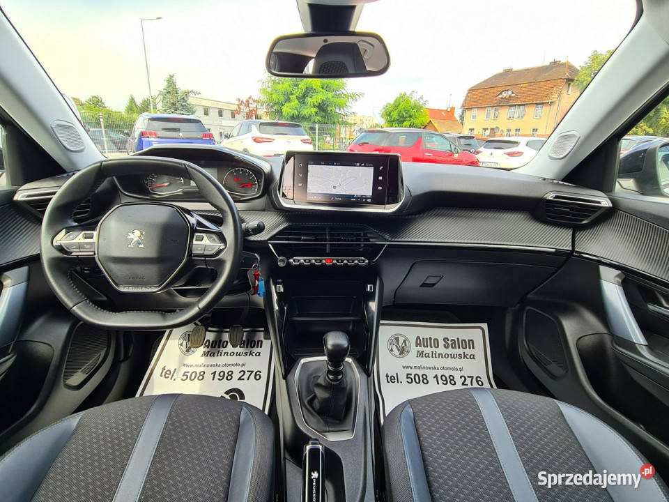 Peugeot 2008 Navi Full Led Półksóry PDC elektrochrom. lusterko wst. 2008 Wągrowiec