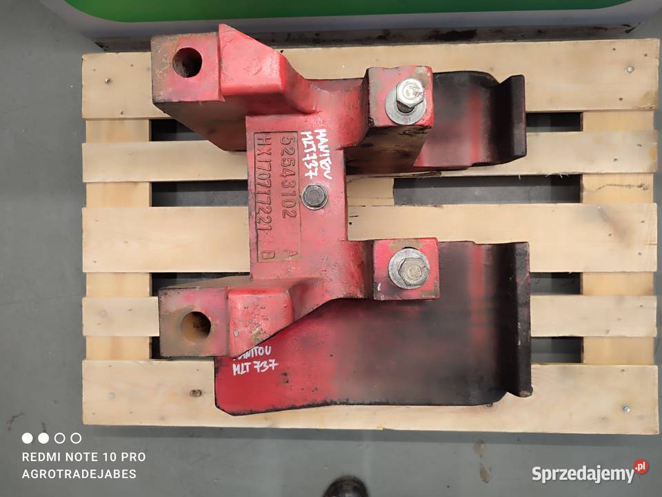 Balast 52543102 HX170717221 MANITOU MLT 737 Pozostałe Wilkowo
