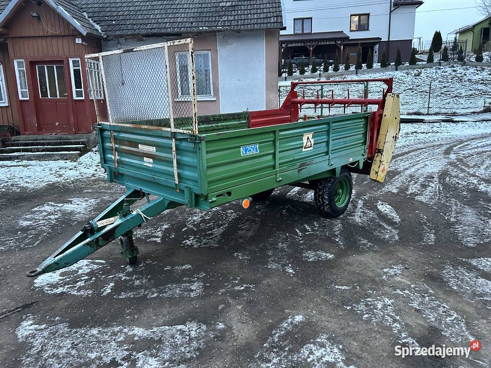 nowy rozrzutnik obornika 25t igła Nowy Sącz