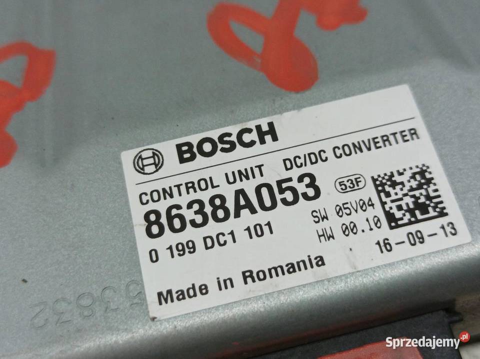 MODUŁ 8638A053 0199DC1101 Mitsubishi Space Star