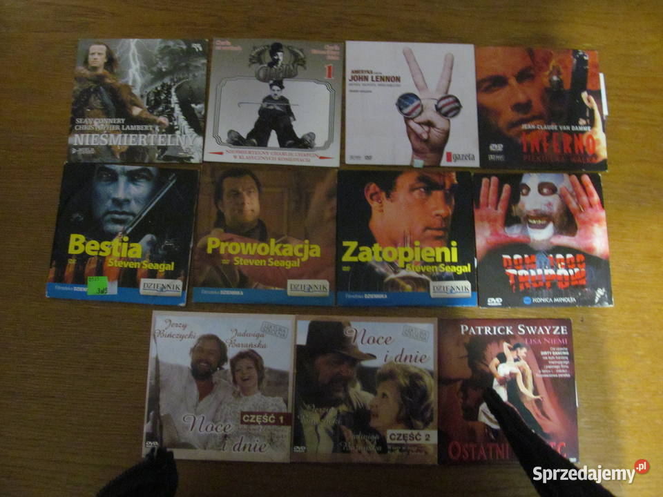 Płyty DVD z filmami zestaw 11 Lublin