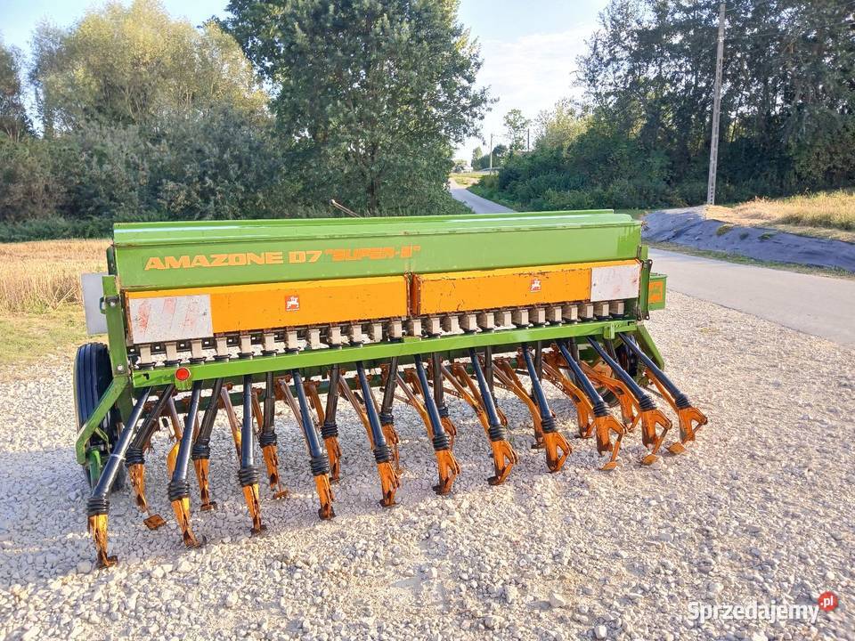 Siewnik Amazone D7 3 m Super S nieuszkodzony świętokrzyskie sprzedam