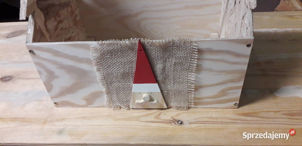 Koszyk świąteczny skrzynka pojemnik ozdobny Boże Narodzenie lubuskie