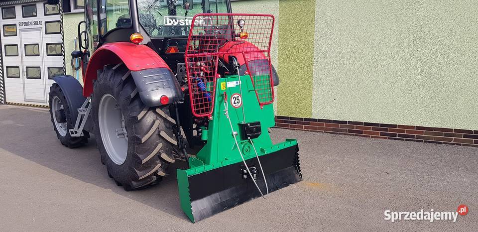 Zdalnie sterowana ciągnikowa wyciągarka leśna o Leśnictwo Toruń