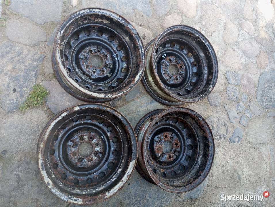 Felgi fiat 125p polonez łada fso przyczepka 4x98 Fiat OE Legnica