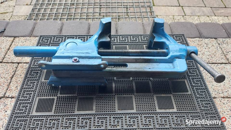 Imadło stołowe Heuer Front Germany kute stalowe