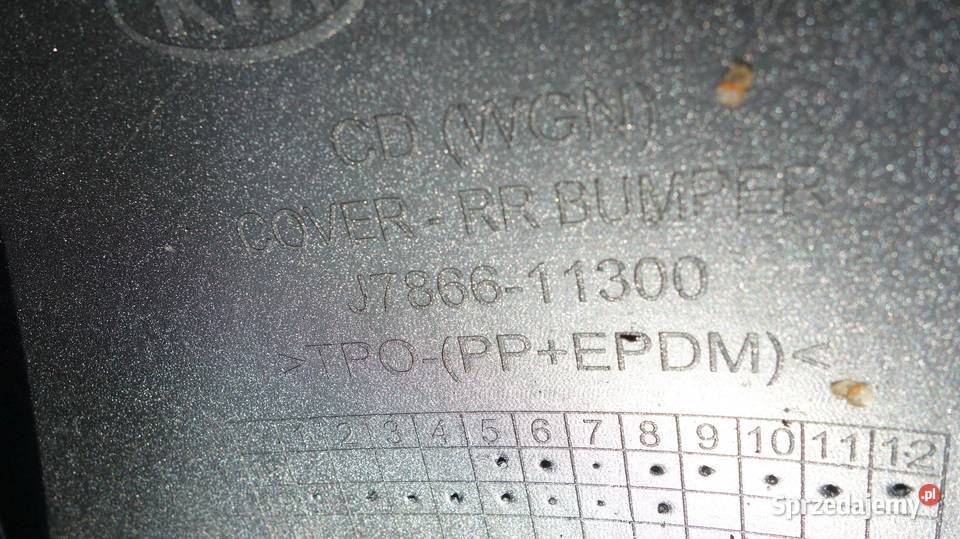 KIA Ceed 3 III Kombi ZDERZAK TYLNY TYL zderzaki Ruda Śląska sprzedam