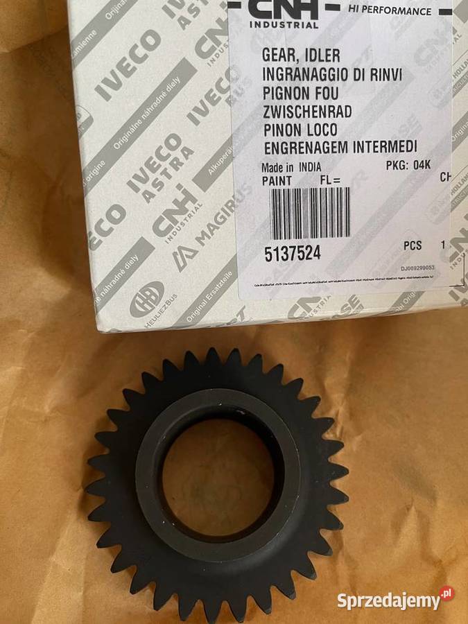 5137524 Koło zębate Case MXM Holland TM T7000 mazowieckie Warszawa sprzedam