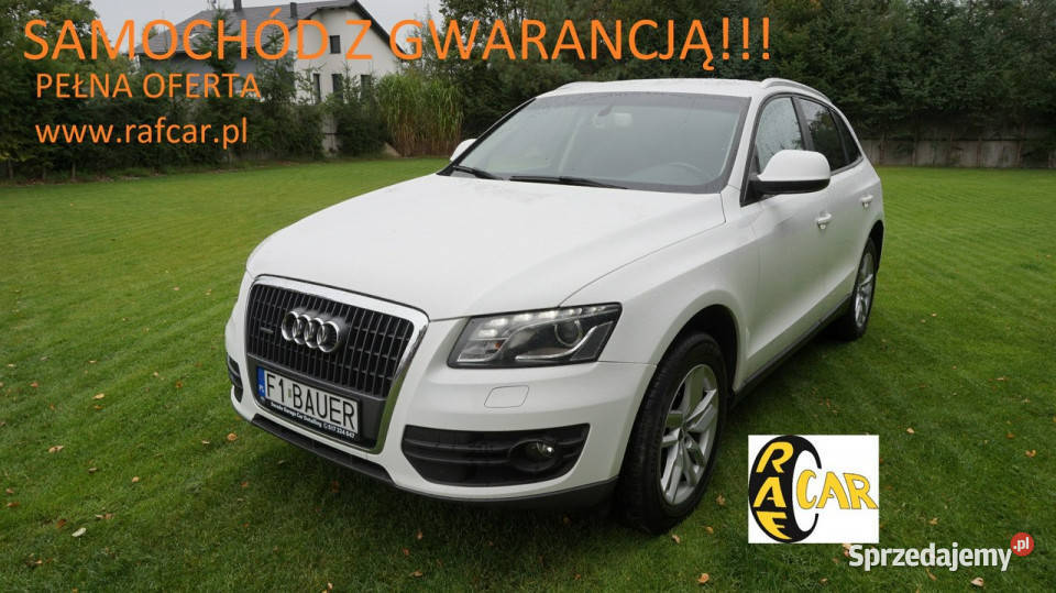 Audi Q5 Super stan Gwarancja 8R 2008 nieuszkodzony lubuskie Zielona Góra