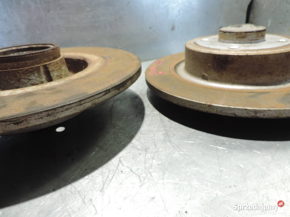 TARCZE TARCZA HAMULCOWE TYŁ TYLNE RENAULT SCENIC