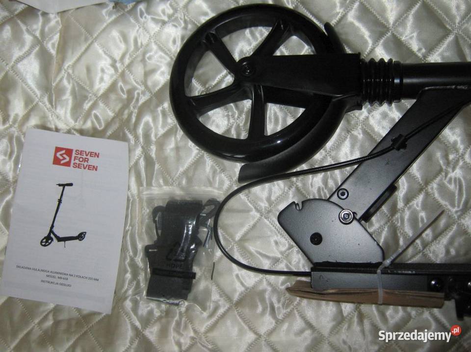 Hulajnoga składana 200MM z hamulcem i stopka Dla Dziecka Baranowo