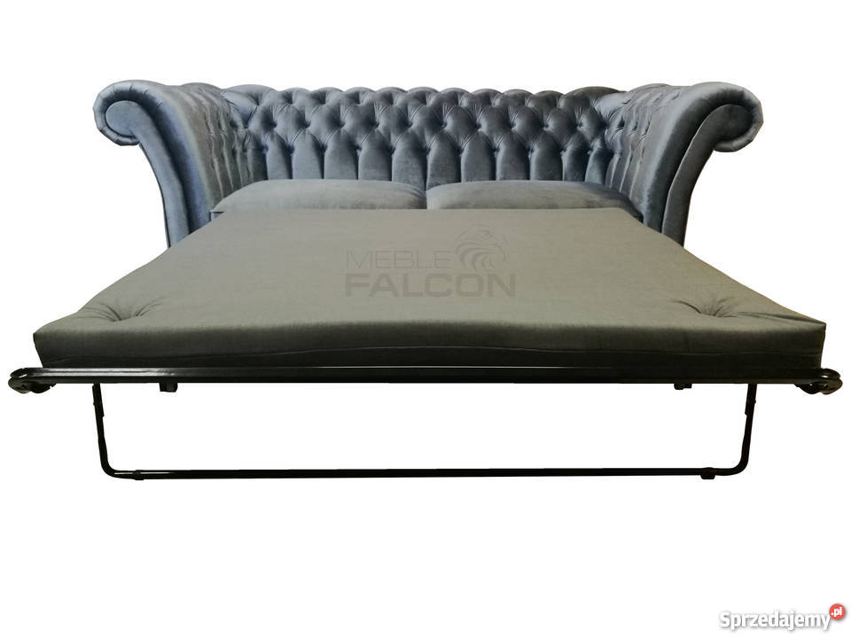Pikowana sofa Chesterfield Exeter Soft fspania Łóżka, wersalki i sofy Kraków sprzedam