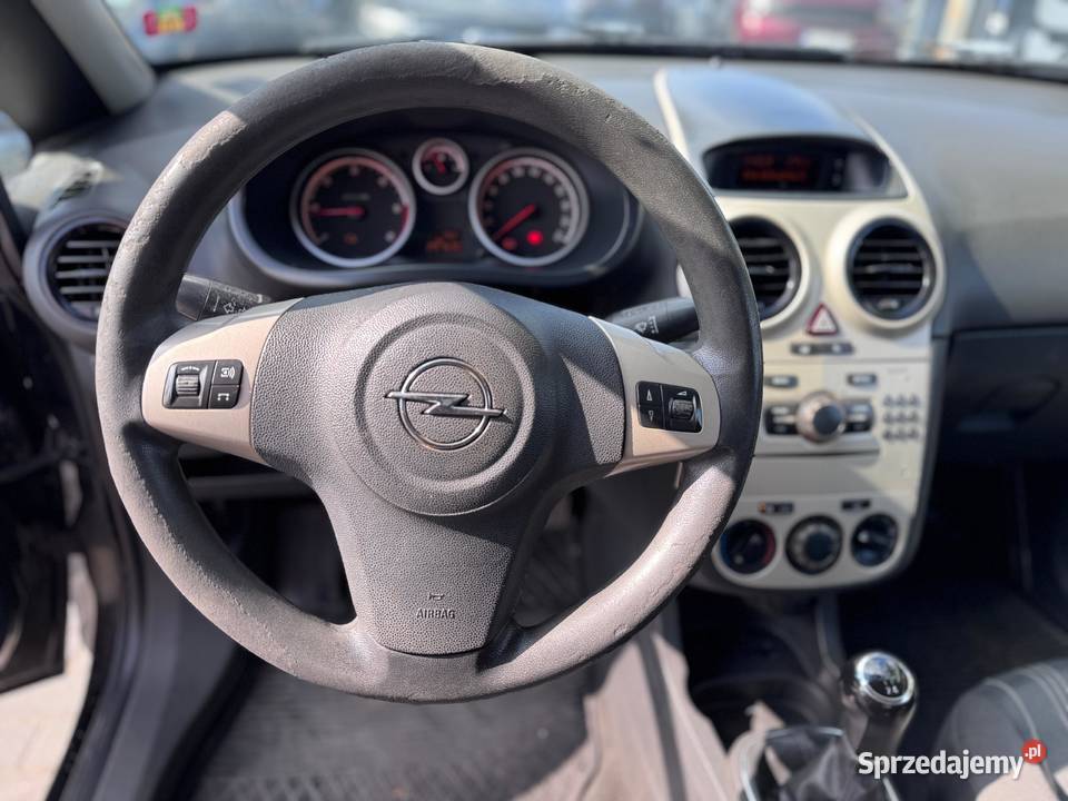 OPEL CORSA 13 D 2008 Zadbany Klimatyzacja 297000km Częstochowa