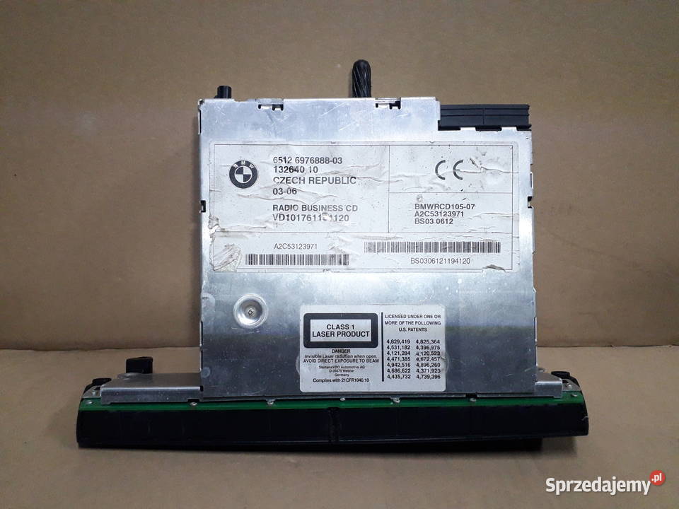 Radio radioodtwarzacz CD Business 697688803 BMW
