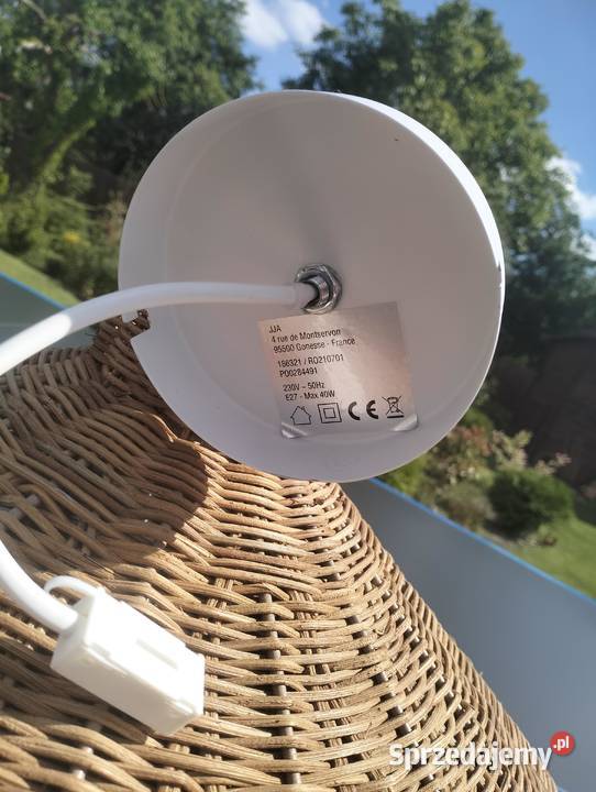 Lampa wiszącawiklina Osolin