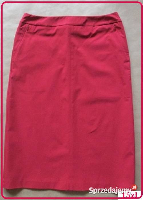 Spódnica midi HM 40 szruks oliwkowa Łódź