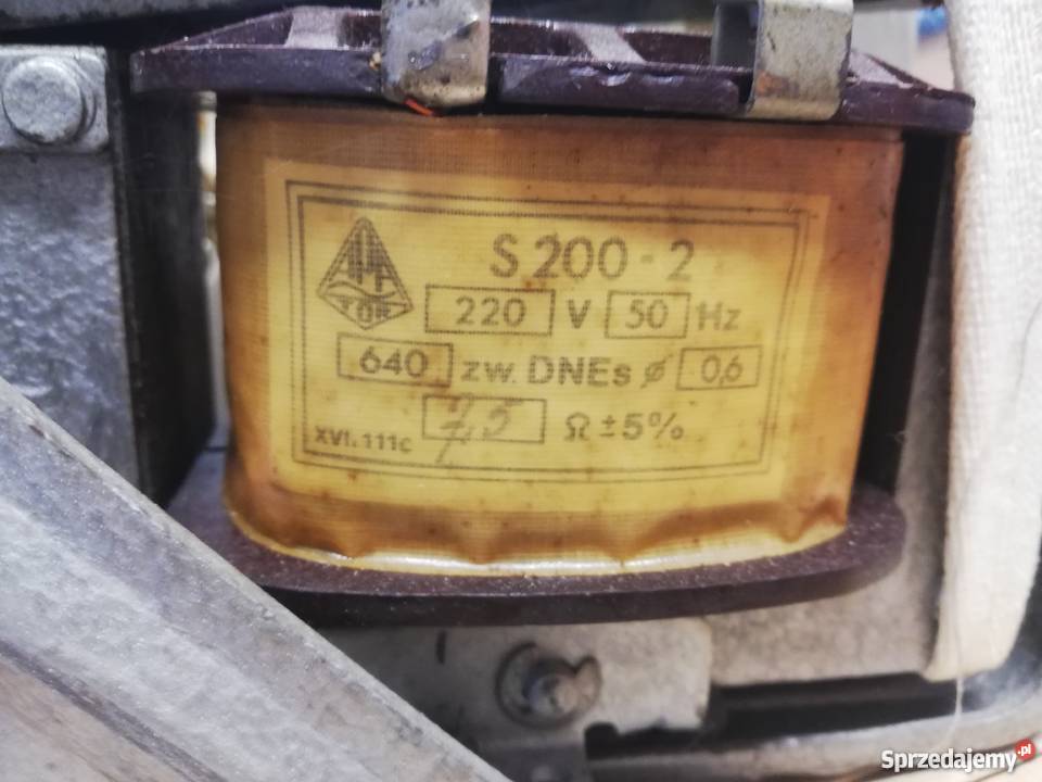 Stycznik S2002 Prąd ciągły 200 A Moc AC3 60 kW Dąbrowa Górnicza