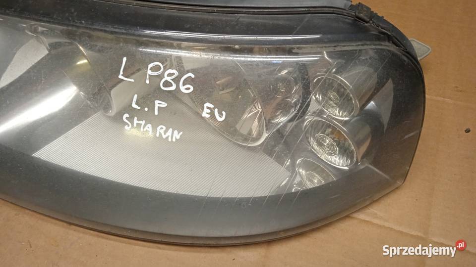 VW SHARAN ALHAMBRA FL LAMPA PRZÓD LEWY EU wielkopolskie Zbierkowo