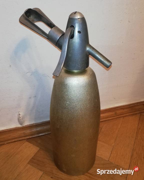 Syfon z PRL do wody sodowej Vintage lata 70te Warszawa