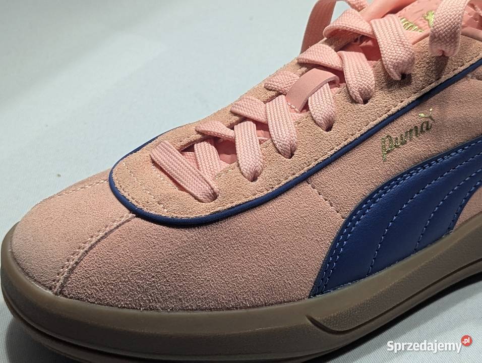 Buty zamszowe skórzane puma różowe pudrowe 39 Kraków