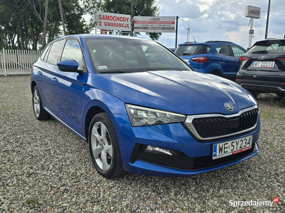 koda Scala STYLE Race Blue Salon Polska 2022 kujawsko-pomorskie sprzedam