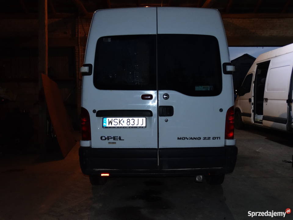 Opel Movano 22 CDTI Uszkodzony Silnik mazowieckie Sokołów Podlaski