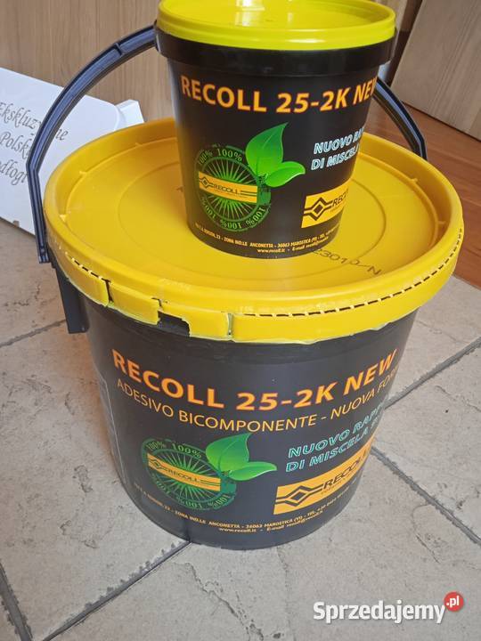 Klej dwuskładnikowy Recoll 252K sprzedam