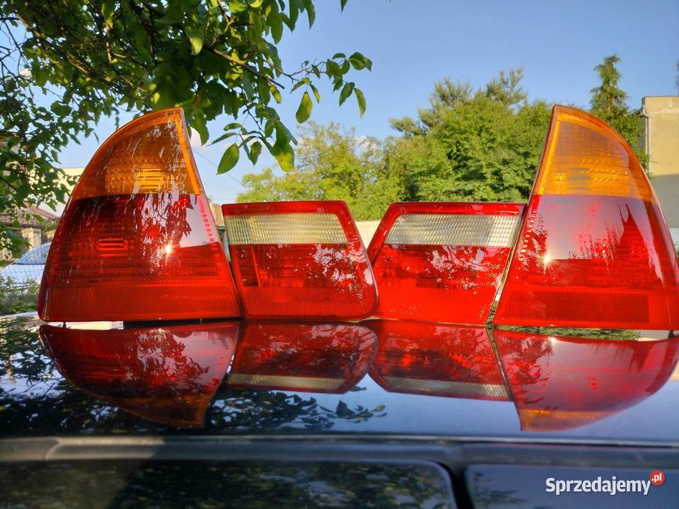 Bmw e46 kombi lampy tył komplet łódzkie