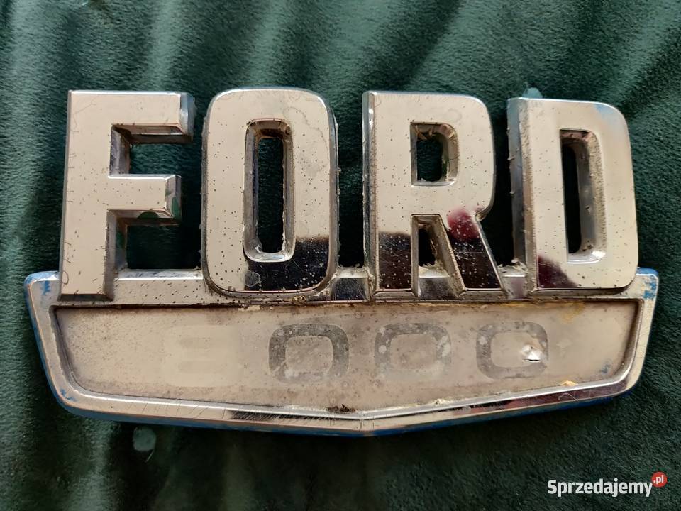 Emblemat logo znaczek Ford 8000 z lat 70ych Włocławek