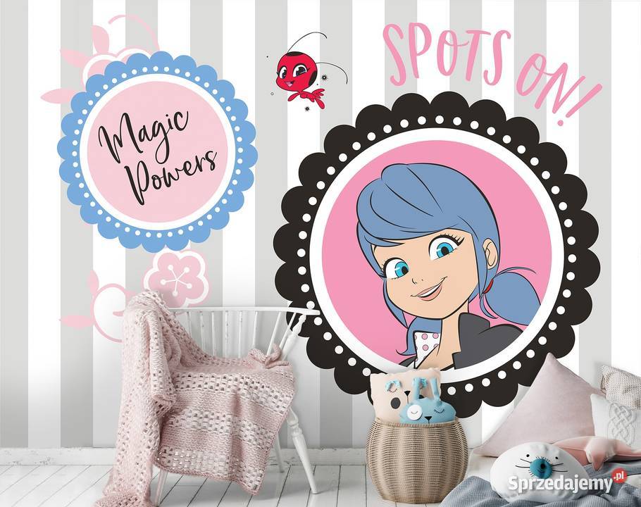 Tapeta fototapeta Miraculum Biedronka i Czarny Leszno sprzedam