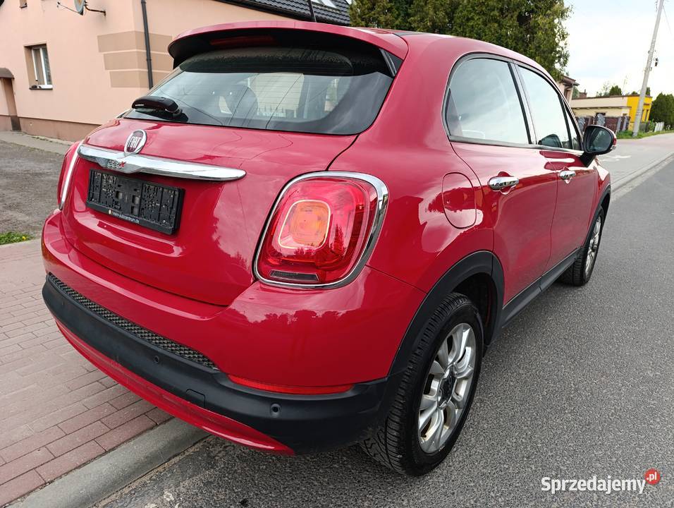 Fiat 500X 16 benzyna bogate wyposażenie 2017r Lgota-Mokrzesz