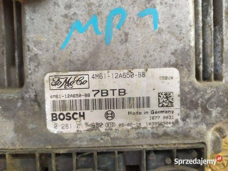 STEROWNIK SILNIKA KOMPUTER MAZDA 3 III 2002 śląskie Gliwice