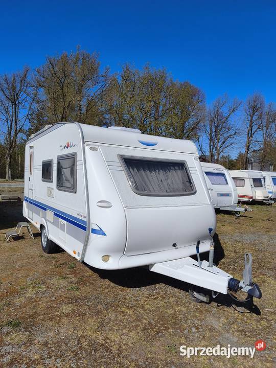 Przyczepa kempingowa Hobby 440 Dmc 1200 namiot Kąpino