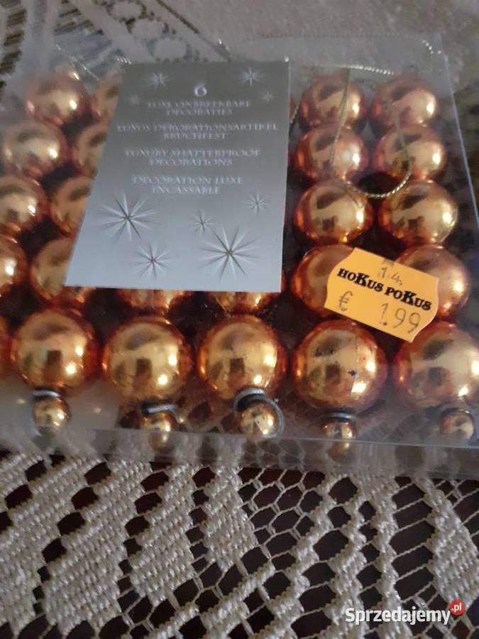 zawieszki koraliki bombki Gdańsk