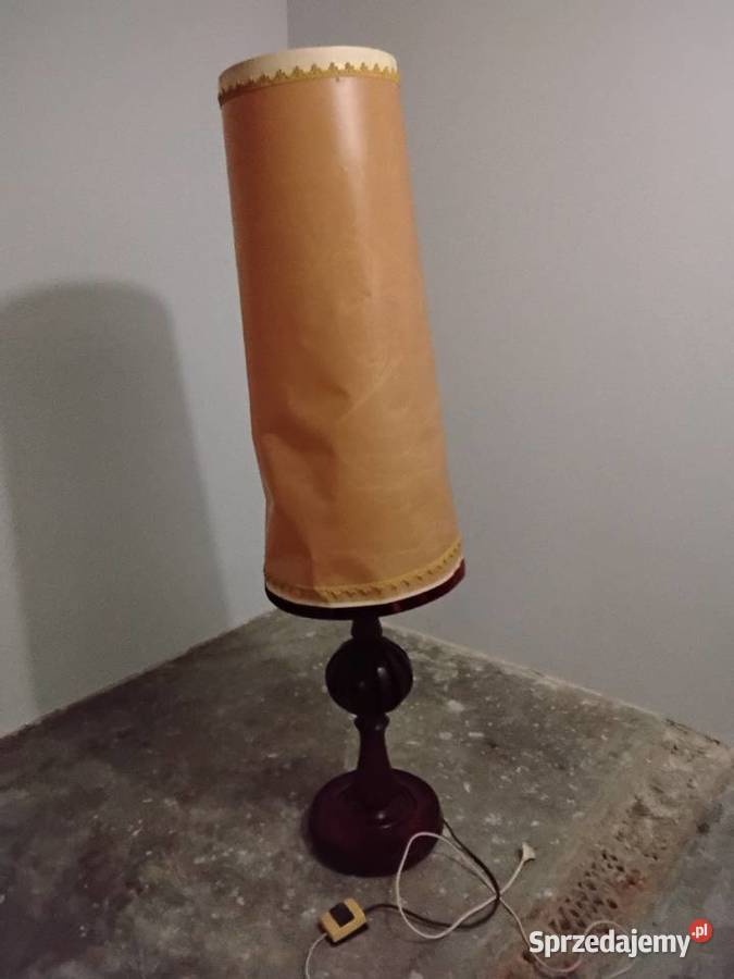 Lampa stojąca drewniana lubuskie Żary