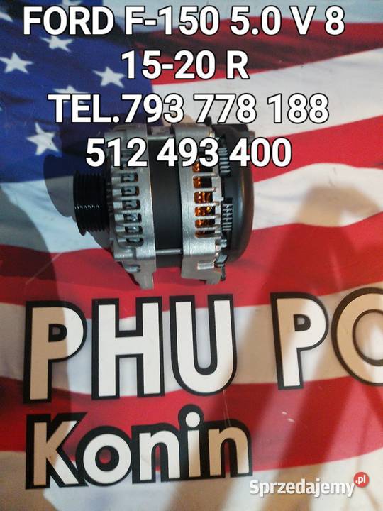 ALTERNATOR MOTORCRAFT 240A FORD F150 50 V 8 1520 terenowe Wyposażenie elektryczne Kawnice