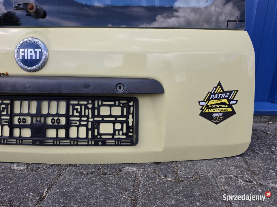 KLAPA BAGAŻNIKA FIAT PANDA II 2 KOD LAKIERU 541 Klapy bagażnika Działoszyce