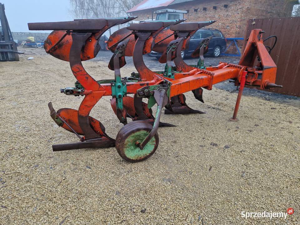 pług obrotowy Kverneland E1 3 skiby resor Kverneland Zelów