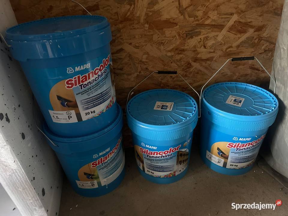 Mapei Tynk silikonowy Silancolor Tonachino BIAŁY Wrocław