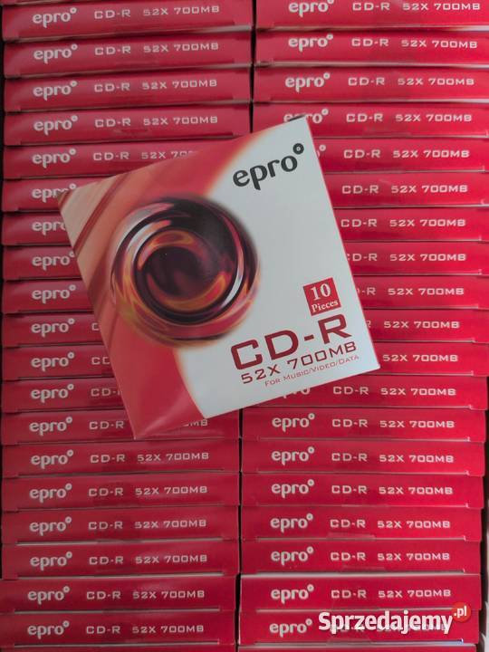 Płyty CDR 700 MB nowe Pozostałe Tomaszów Mazowiecki