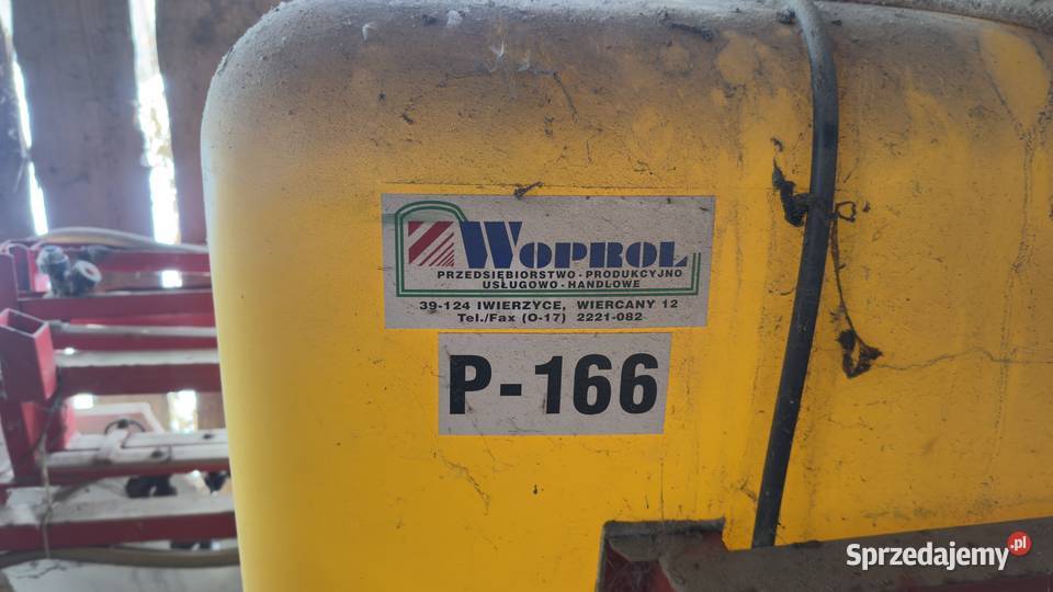 Opryskiwacz Woprol 300l P166 Pstrągowa