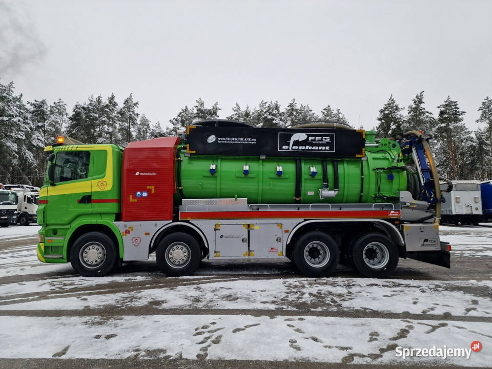 Scania FFG ELEPHANT WUKO KOMBI DO CZYSZCZENIA diesel
