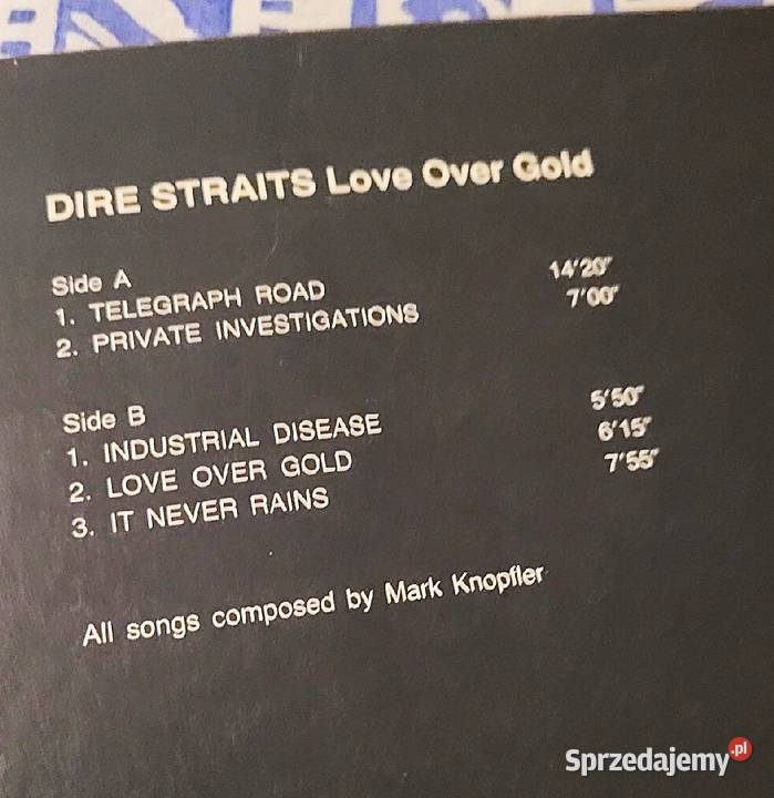 Dire Straits Love Over Gold płyta winylowa