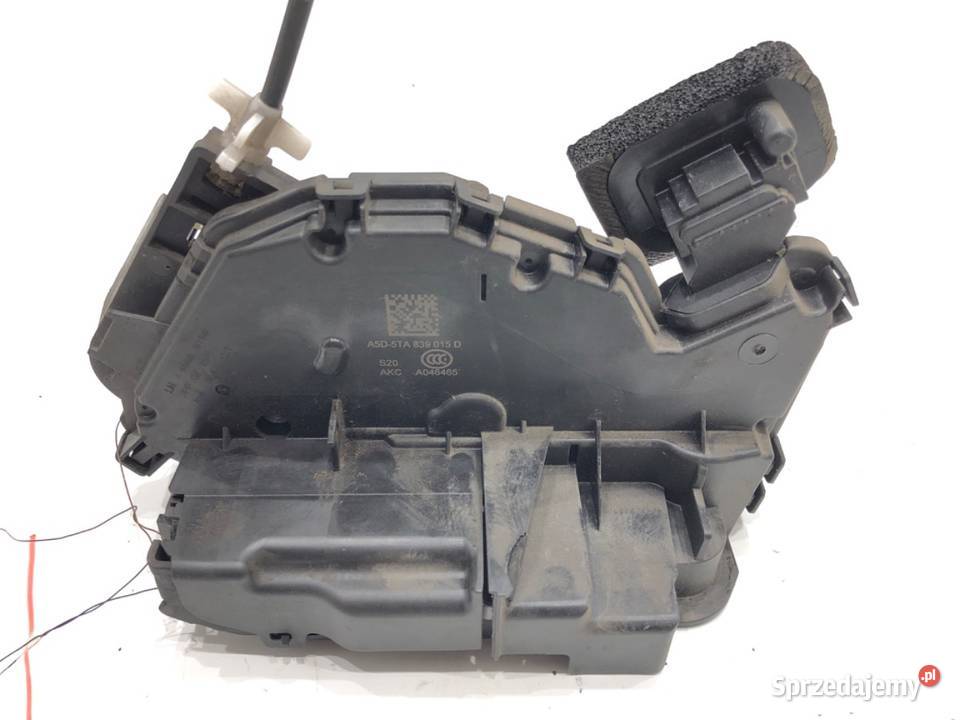 ZAMEK DRZWI LEWY TYŁ SKODA FABIA III Hatchback osobowe Zamki, wkładki i kluczyki